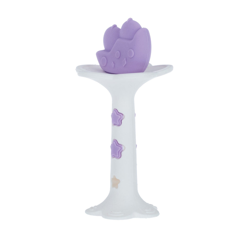 Wand and Tuba Teether Set | Purple & Pink