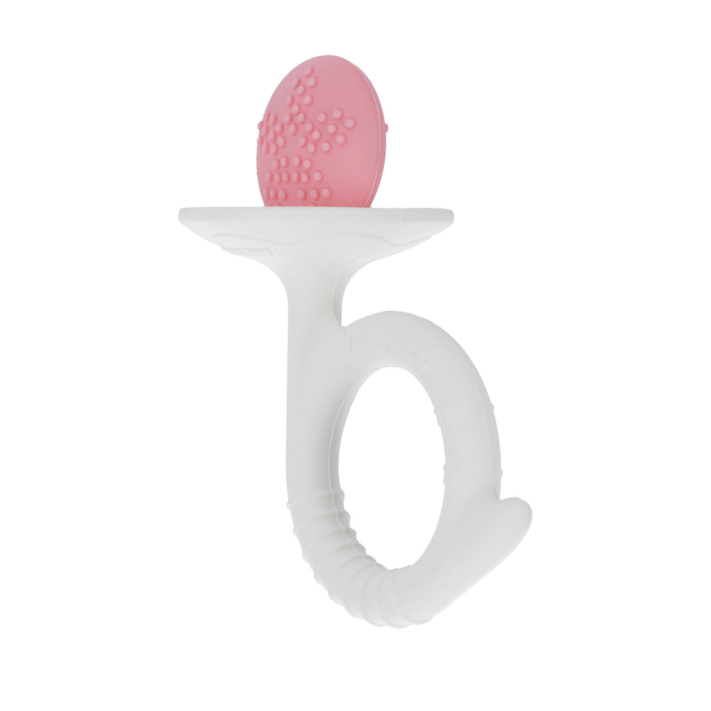 Wand and Tuba Teether Set | Purple & Pink